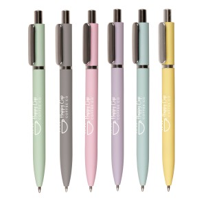 An image of Pastel Soft Feel Recycled Aluminium Ball Pen