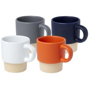 An image of Olympia 130 Ml Stackable Expresso Cup With Clay Bottom