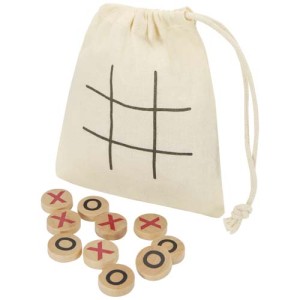 An image of Whorl Wooden Tic Tac Toe Game