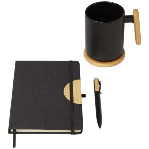 An image of Laura A5 Hard Cover Notebook Pen and Mug Gift Set