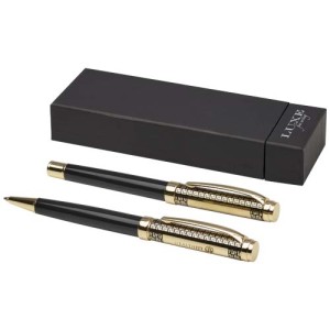 An image of Legato Ballpoint And Rollerball Pen Set (blue Ink)