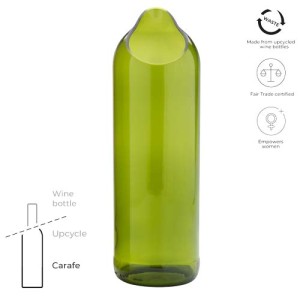 An image of Originalhome Upcycled 750 Ml Water Carafe