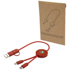 An image of Citala 5-in-1 Recycled Plastic 30 Cm Fast Charge Cable