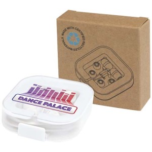 An image of Baekdu Recycled Plastic Wired Type-C Headset With Box