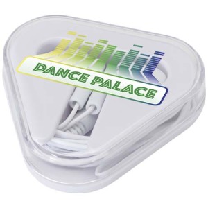 An image of Rebel Recycled Plastic Earbuds With Storage Box