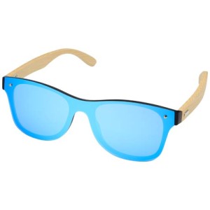An image of Tan Sunglasses With Bamboo Temples
