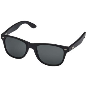 An image of Arlo Bamboo Sunglasses With Black Coating