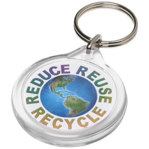 An image of Logo Orb I7 Round Keychain