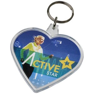 An image of Combo Heart-shaped Keychain