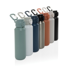 An image of Via RCS Re-steel Lockable Sport Bottle 600ML