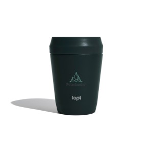 An image of Topl Recycled Steel To Go Tumbler Patented 360 Lid 236ml