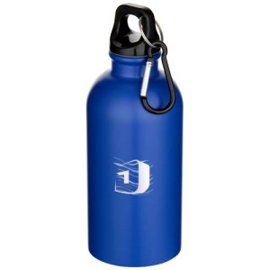 An image of Oregon 400 Ml Matte Recycled Steel Water Bottle With Carabiner