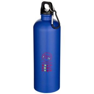 An image of Oregon 750 Ml Matte Recycled Steel Water Bottle With Carabiner