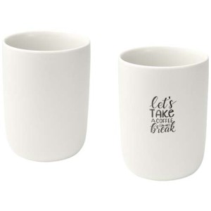 An image of Male 350 Ml Ceramic Cups - Set Of 2