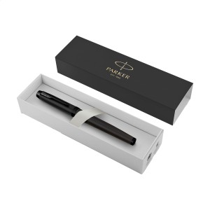 An image of Parker IM Achromatic Rollerball Pen - Black Ink