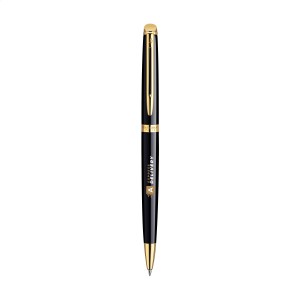 An image of Marketing Waterman Hemisphere Ballpoint Black - Blue Ink