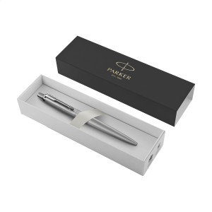 An image of Advertising Parker Jotter XL Black Monochrome Ballpoint Pen - Blue