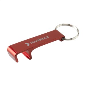 An image of Logo Alu Opener Phone Stand GRS Recycled keyring