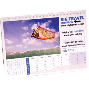 An image of Advertising A5 Easel Calendar