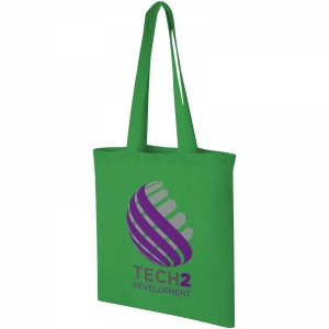 An image of Branded Carolina cotton Tote - Sample