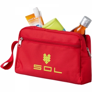 An image of White Corporate Transit toiletry bag - Sample