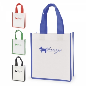 An image of Printed Mini Contrast Shopper Bag