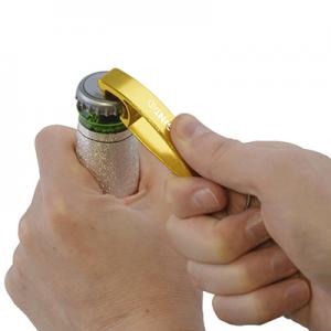 An image of Oval Clip Metal Bottle Opener Keyring