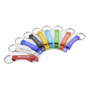 An image of Marketing Aluminium Bottle and Can Opener Keyring