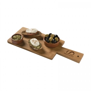 An image of Natural Grain Bamboo Serving Board