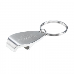 An image of Carrera Matte Finish Keyring  Bottle Opener