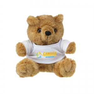 An image of BrownyBear Cuddly Teddy in T-shirt