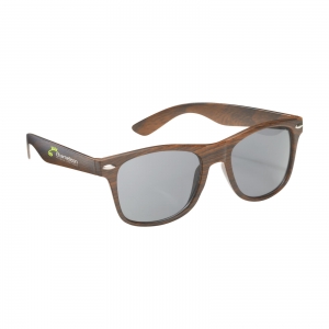 An image of Wood Effect Sunglasses UV400