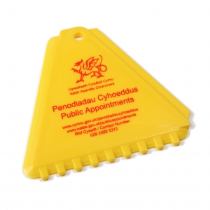 An image of Advertising Triangle Ice Scraper