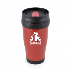 An image of Corporate Polo Plastic Insulated Tumbler 400ml  