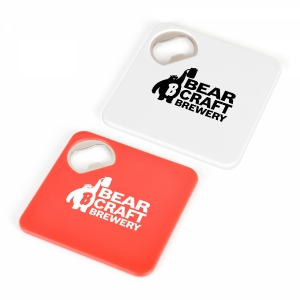 An image of Marketing Coaster Bottle Opener